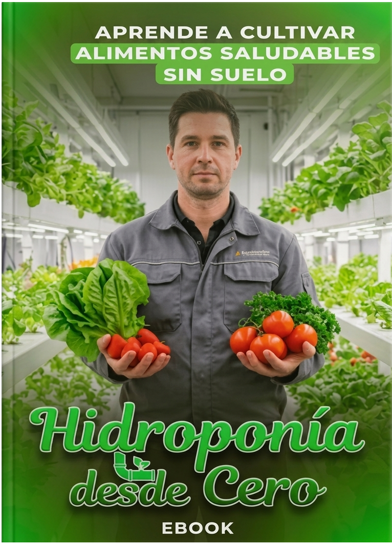 Portada del eBook Hidroponia desde Cero